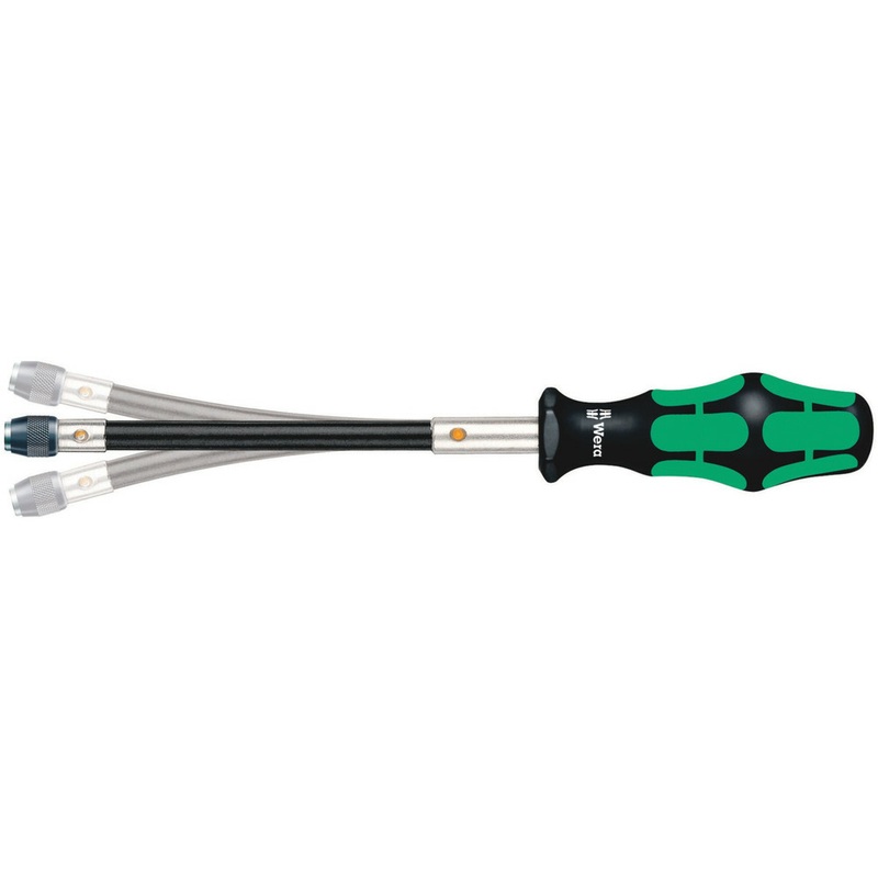 Wera 392 Bitholding screwdriver with flexible shaft, 1/4" x 177 mm