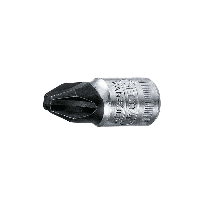 Gedore 6174580 IKS 20 1 Screwdriver Bit Socket 1/4" PH 1