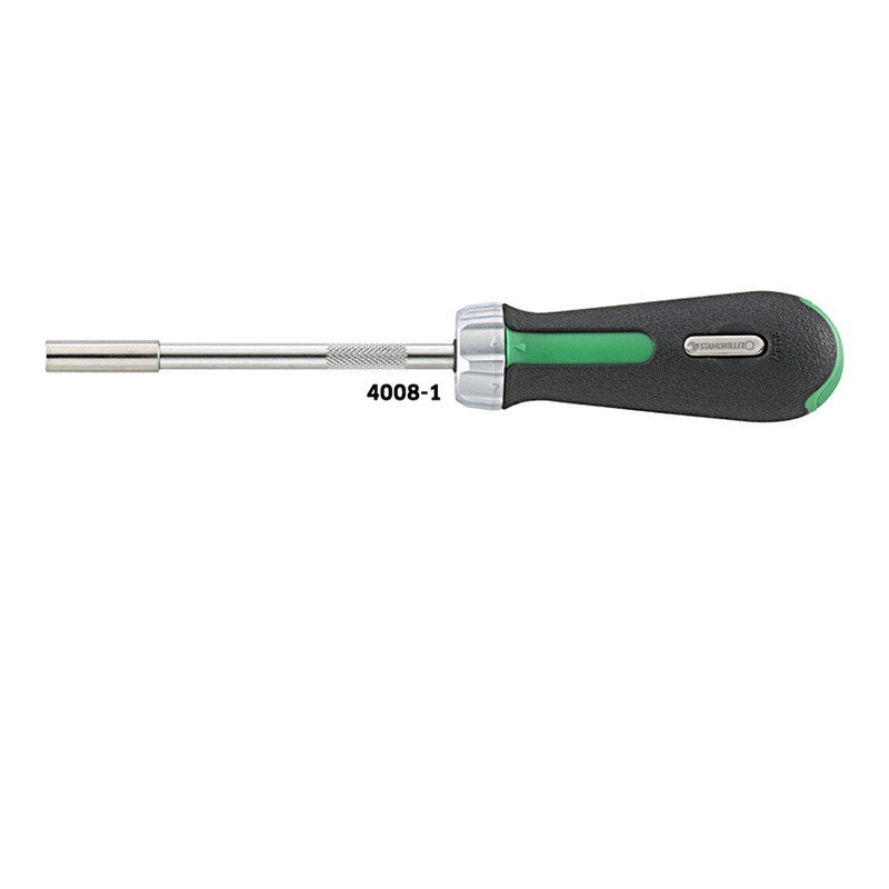 Stahlwille 18120001 4008-1 Ratcheting BIT holder, size 1, 250mm