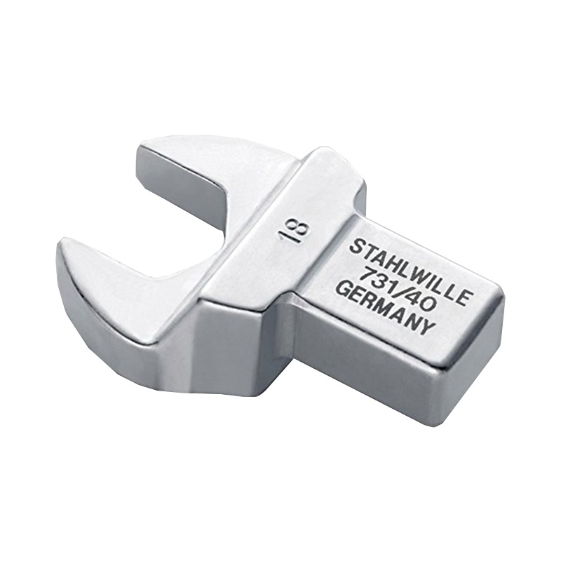 Stahlwille 58214022 731/40 Open Ended Insert, 22 mm, 14 x 18 mm