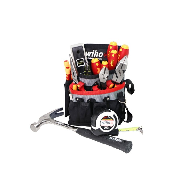 Wiha Tools 32934 Electrician's Apprentice Tool Set 16-Piece