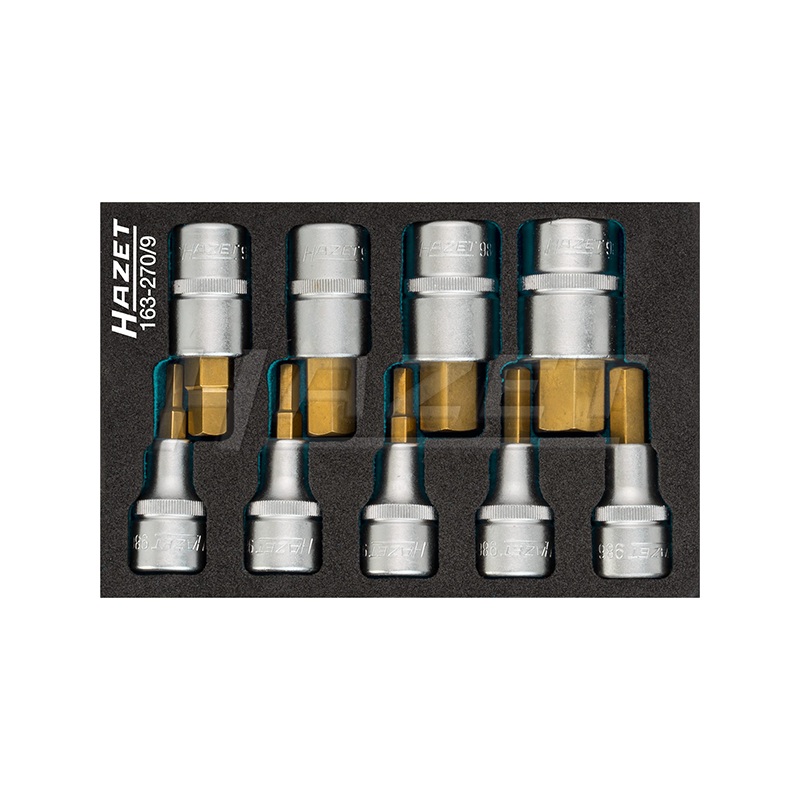 Hazet 163-270/9 Screwdriver socket set