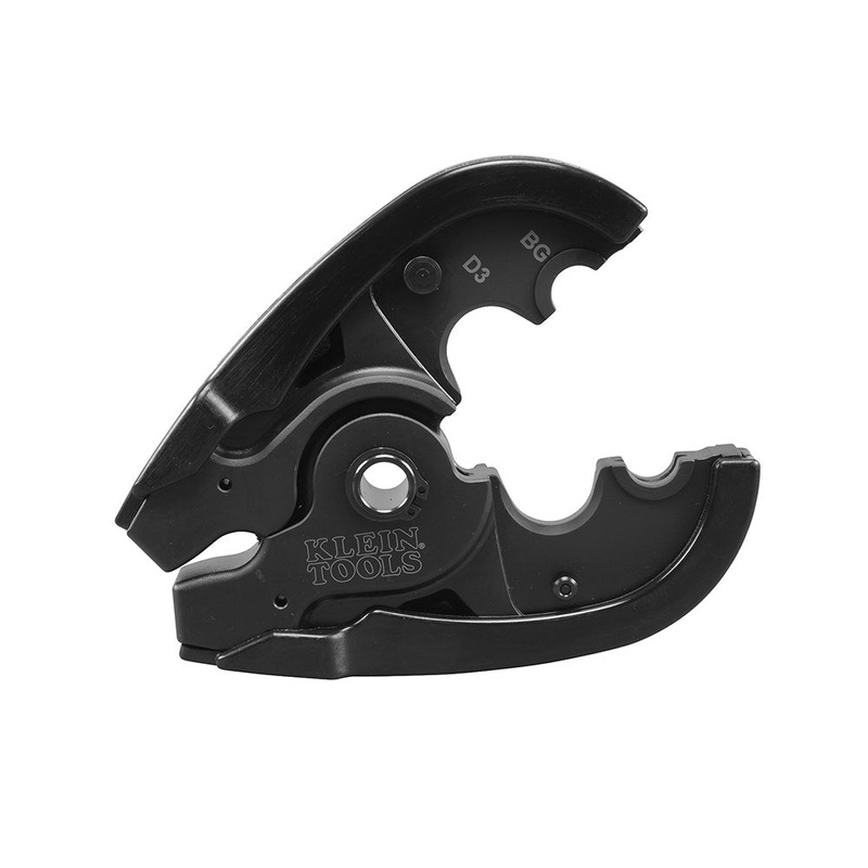 Klein Tools BAT207T6 Crimping Jaw, Fixed BG Die/D3 Groove