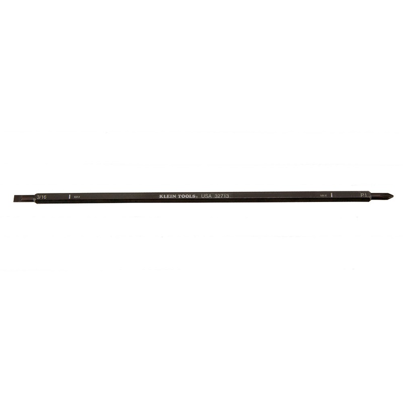 Klein Tools 32713 Adjustable-Length Blade, #1 PH, 3/16-Inch Slotted