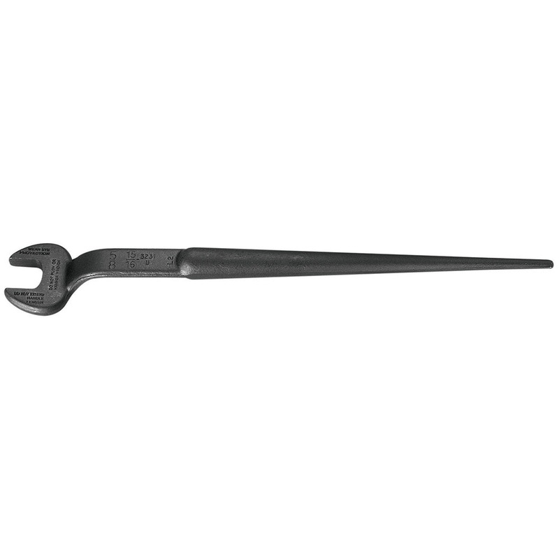 Klein Tools 3211 Spud Wrench 1-1/16 Nominal Opening for Heavy Nut