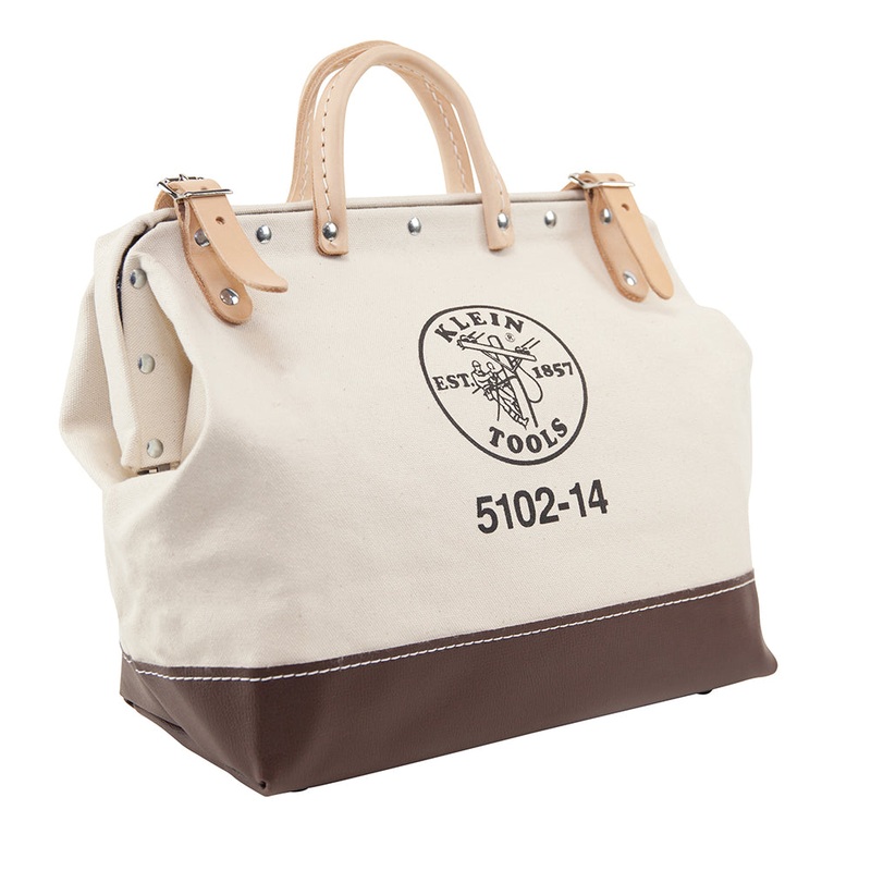 Klein Tools 5102-14 Canvas Tool Bag, 14-Inch