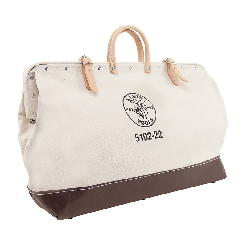 Klein Tools 5102-22 Canvas Tool Bag, 22-Inch