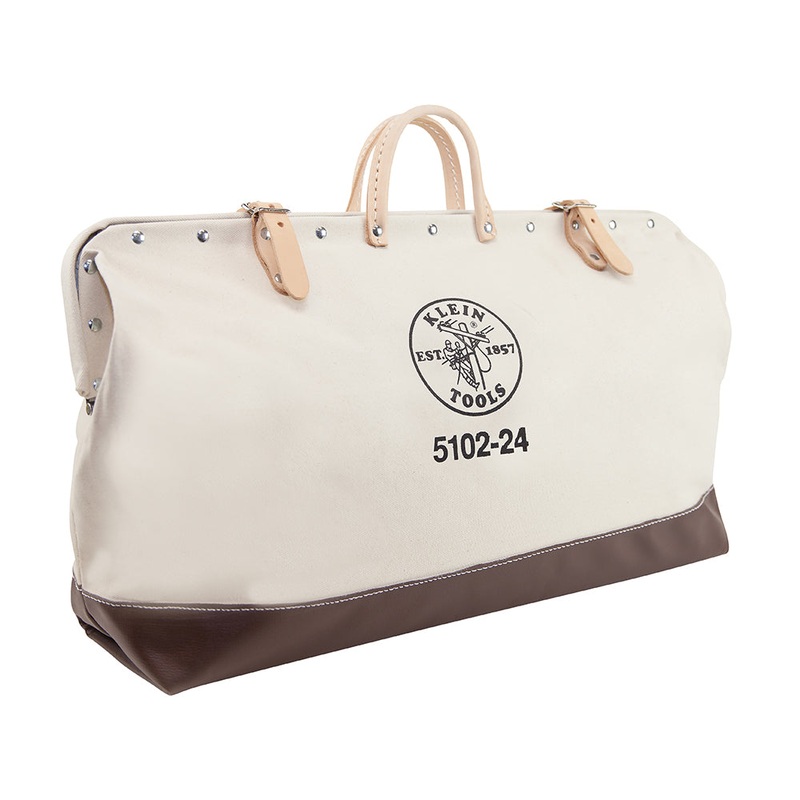 Klein Tools 5102-24 Canvas Tool Bag, 24''