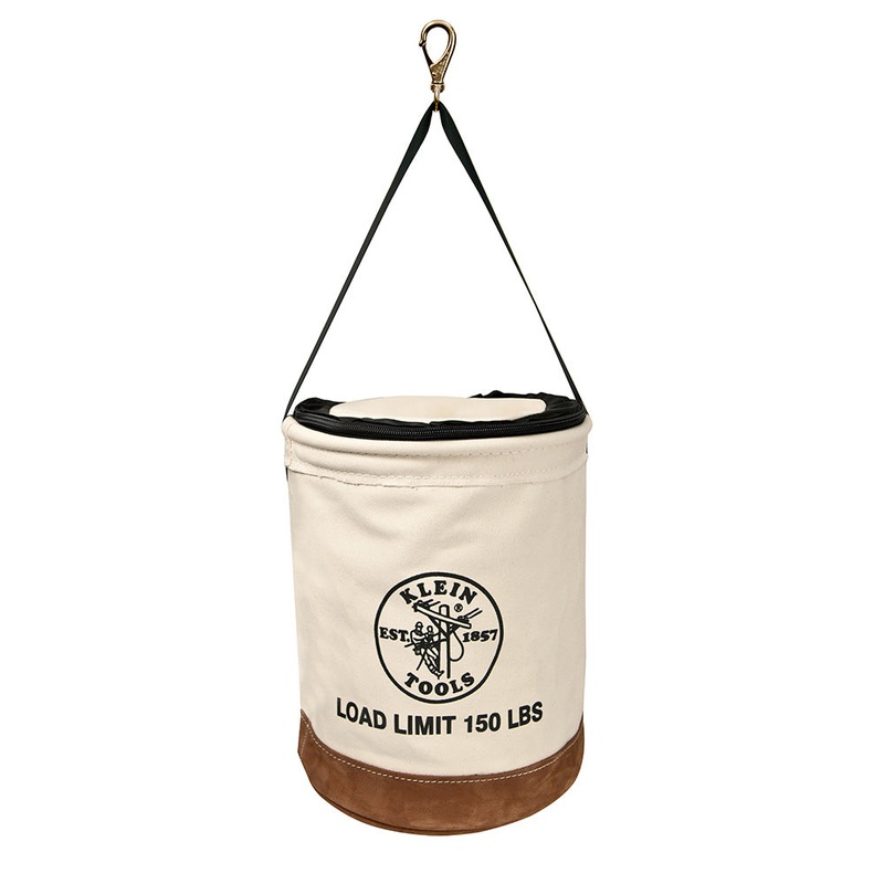 Klein Tools 5104CLR17 Heavy Duty Top Closing Bucket, 17''