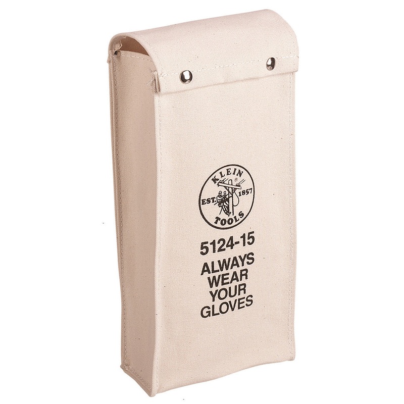 Klein Tools 5124-15 15-Inch Glove Bag No. 10 Canvas