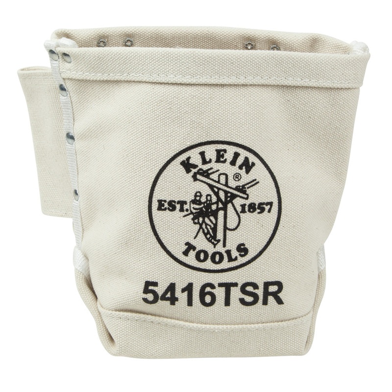 Klein Tools 5416TSR Bull-Pin / Bolt Bag with Drain Holes