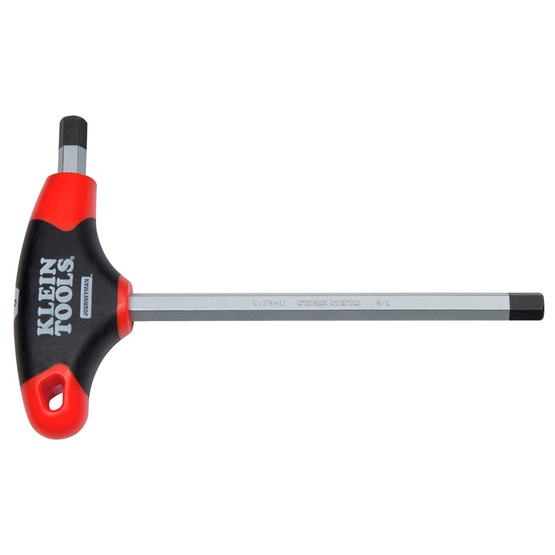Klein Tools JTH4E11 Journeyman T-Handle Hex Key, 4" x 3/16"