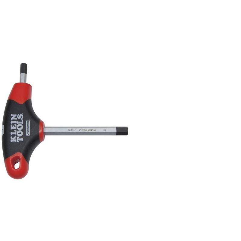 Klein Tools JTH4E17 Journeyman T-Handle Hex Key, 4" x 1/2"