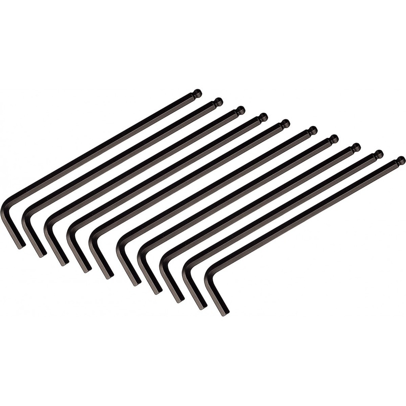 Wiha Tools 46705 Ball End Mid-Length Hex L - Key, 5/64", 10 Pk.