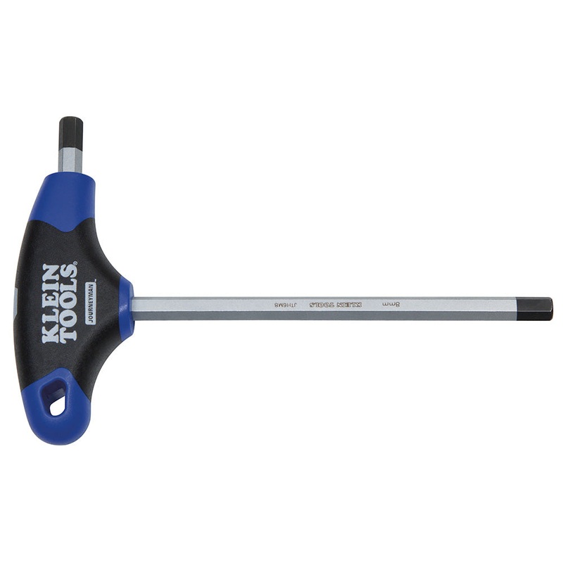 Klein Tools JTH9M4 Journeyman T-Handle Hex Key, 9" x 4 mm