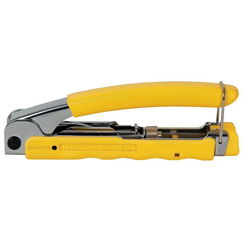 Klein Tools VDV211-048 Compact Multi-Connector Compression Crimper