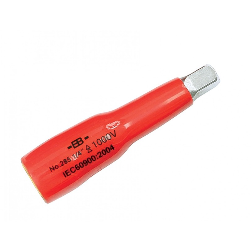 Wiha Tools 12854 Insulated Extension, 1/4 Inch x 50 mm