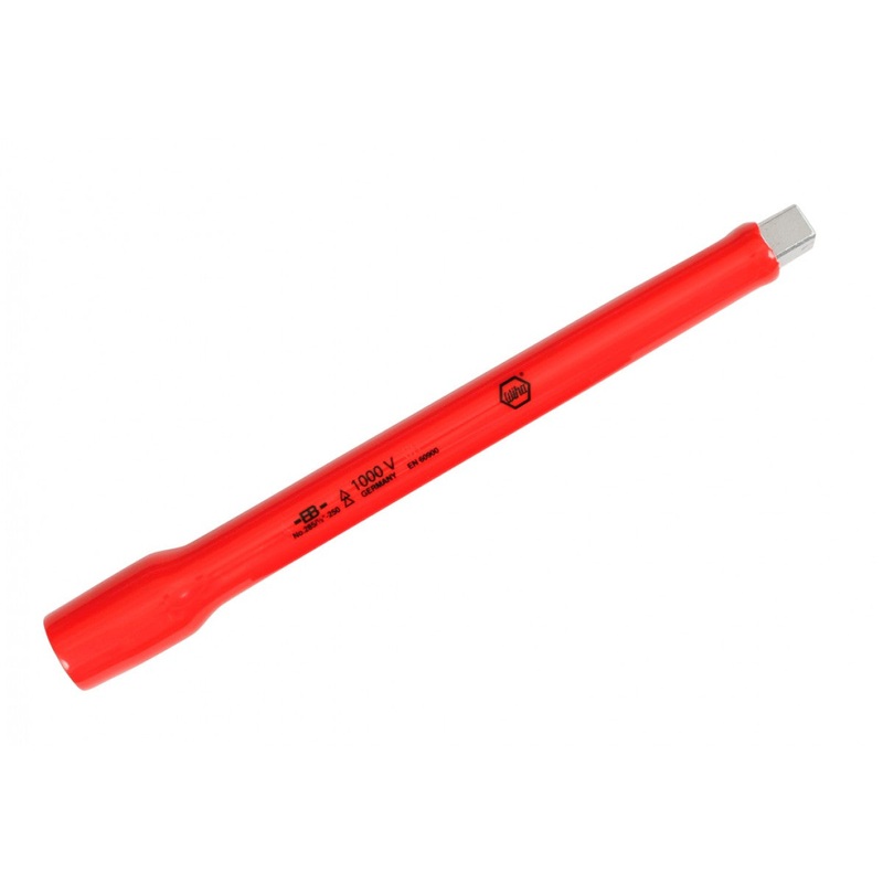 Wiha Tools 12859 Insulated Extension, 1/2" x 250 mm