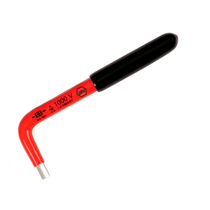 Wiha Tools 13655 Insulated Metric Hex L - Key, 5 mm x 140 mm