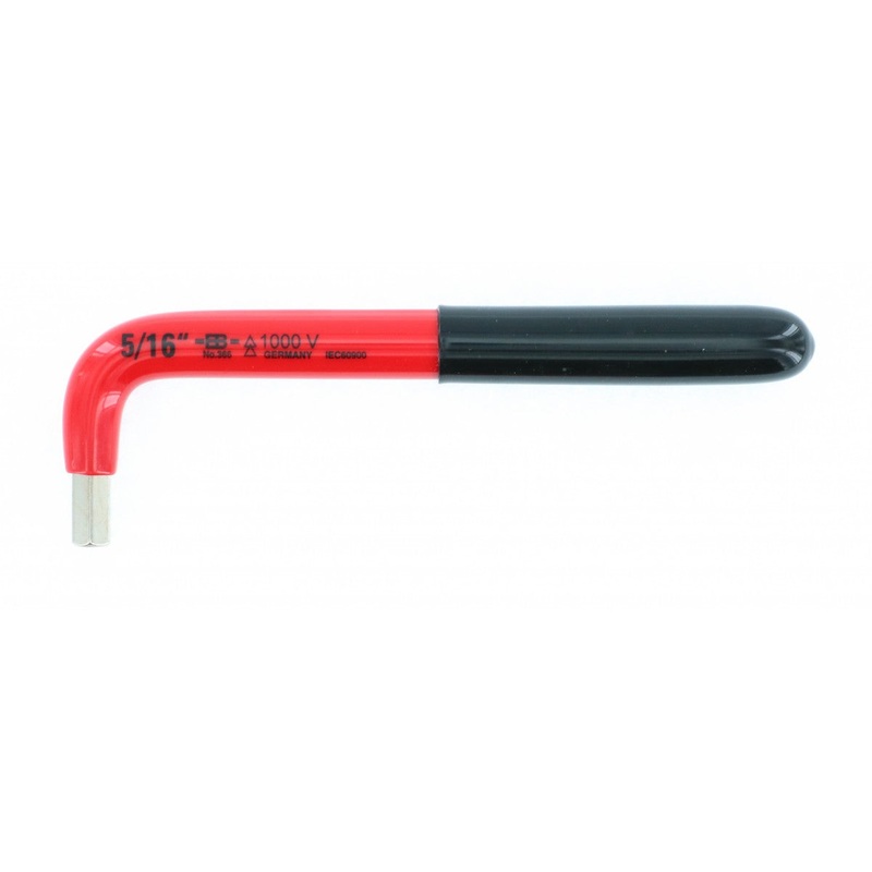 Wiha Tools 13669 Insulated Inch Hex L - Key, 5/16 Inch x 5.7 Inch