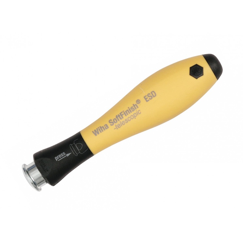 Wiha Tools 26961 4.1" ESD Safe Drive-Loc Handle