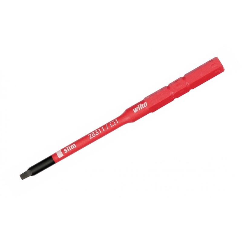 Wiha Tools 28346 Insulated Slimline Square Blade SQ1