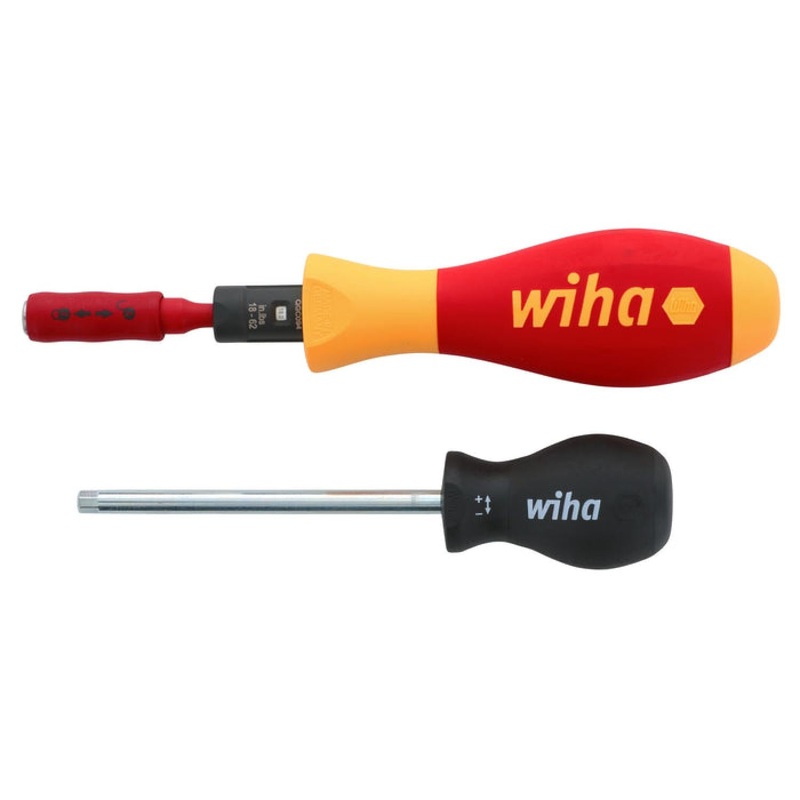 Wiha Tools 28752 Insulated TorqueVario-S Handle 18 - 62 In/lbs. with SlimLine Blade Holder