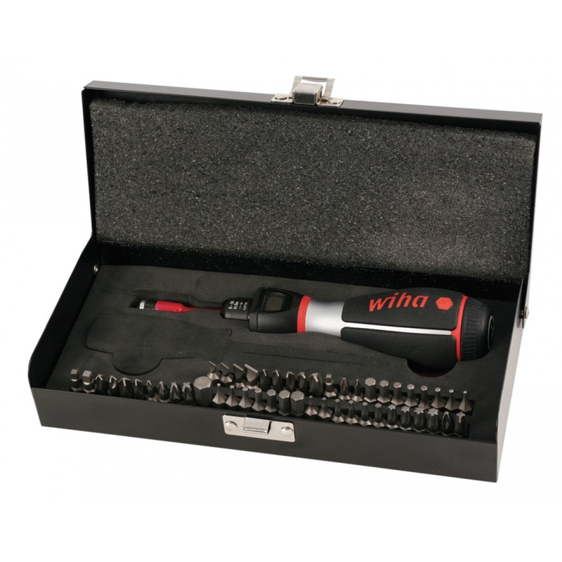 Wiha Tools 28896 iTorque 52 Piece Bit Set 9-45in/lbs