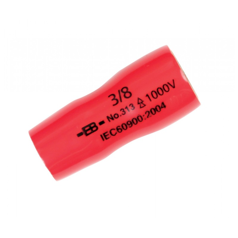 Wiha Tools 31440 Insulated Socket, 3/8" Drive, 7/8"
