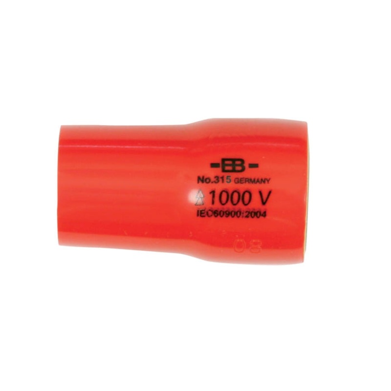 Wiha Tools 31506 Insulated Socket, 3/8" Drive, 6 mm